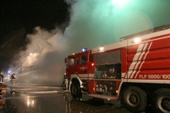 Großbrand am Linzer Flughafen