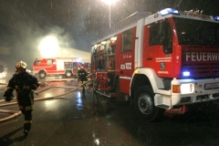 Großbrand am Linzer Flughafen