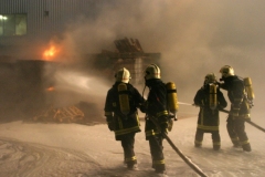 Großbrand am Linzer Flughafen
