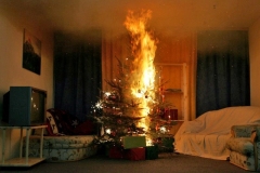 Weihnachten - Brandgefährliche Zeit