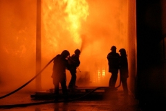 Großbrand am Linzer Flughafen