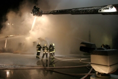 Großbrand am Linzer Flughafen