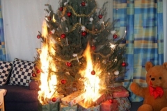 Weihnachten - Brandgefährliche Zeit