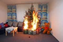 Weihnachten - Brandgefährliche Zeit