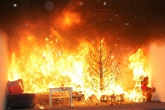 Weihnachten - Brandgefährliche Zeit