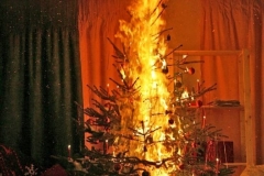Weihnachten - Brandgefährliche Zeit