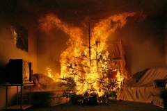 Weihnachten - Brandgefährliche Zeit