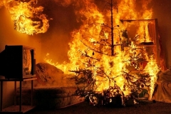 Weihnachten - Brandgefährliche Zeit