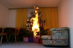 Weihnachten - Brandgefährliche Zeit